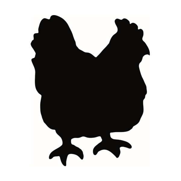 Silhouette Chicken írható tábla és kréta szett - Securit®