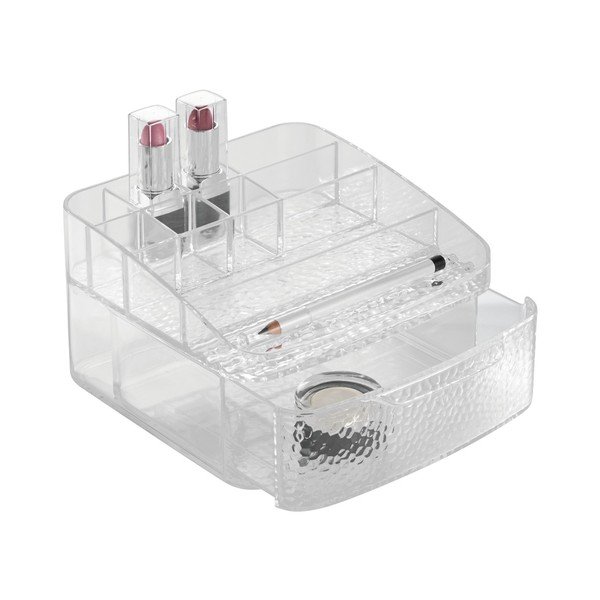 Rain fehér sminktartó, hossz 17 cm - InterDesign-image-2