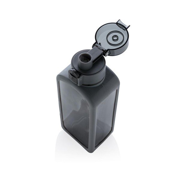 Automatikusan záródó kupakos fekete vizespalack, 600 ml - XD Design-image-2