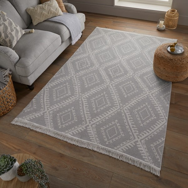 Szürke szőnyeg 120x170 cm Deuce Alix – Flair Rugs-image-1