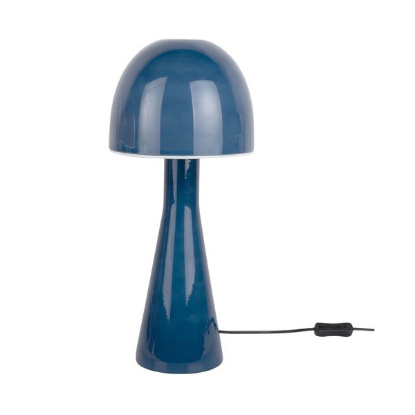 Sötétkék asztali lámpa üveg búrával (magasság 45 cm) Bombin – Leitmotiv