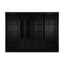 Barna borovi fenyő könyvespolc 296x223 cm Anita – Støraa