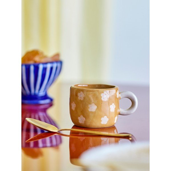 Barna kerámia gyerek bögre 110 ml Nini – Bloomingville-image-1