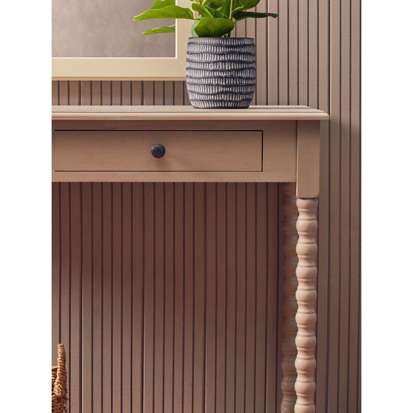 Borovi fenyő íróasztal 48x107 cm Heritage – Premier Housewares-image-2