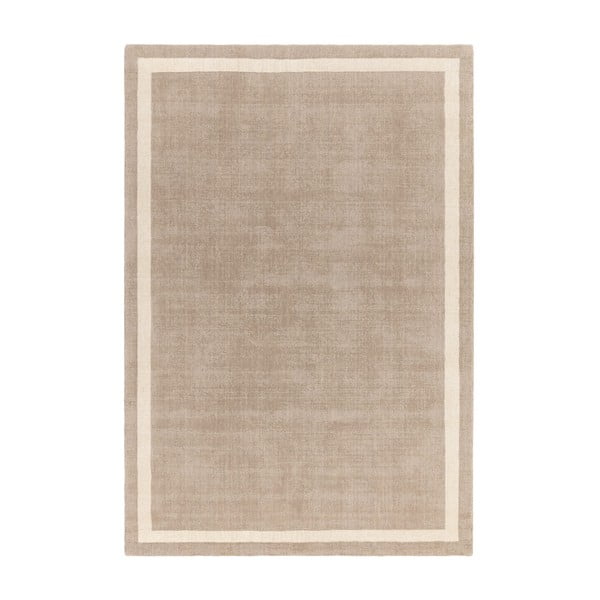 Bézs kézi szövésű gyapjú szőnyeg 120x170 cm Albi – Asiatic Carpets