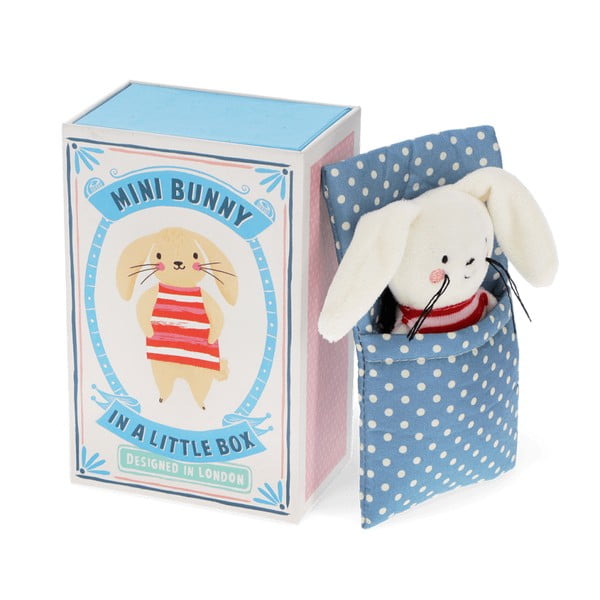 Plüssjáték Mini Bunny in a Little Box – Rex London