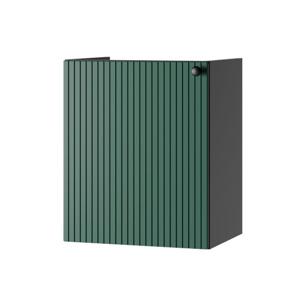 Zöld-antracitszürke alacsony fali mosdó alatti szekrény 46,5x55,5 cm Asti – STOLKAR