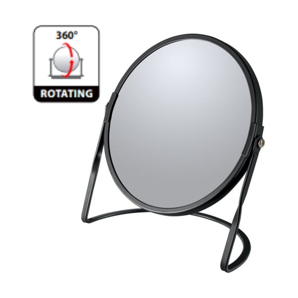 Kozmetikai nagyítós tükör (ötszörös nagyítás) ø 18 cm Akira – Spirella-image-4