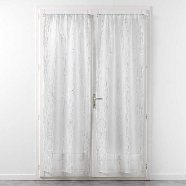 Fehér átlátszó függöny szett 2 db-os 70x200 cm Filiane – douceur d'intérieur