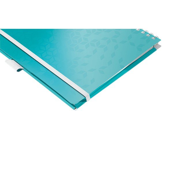 Türkizkék hordozható vonalas jegyzetfüzet, 80 lap - Leitz-image-3