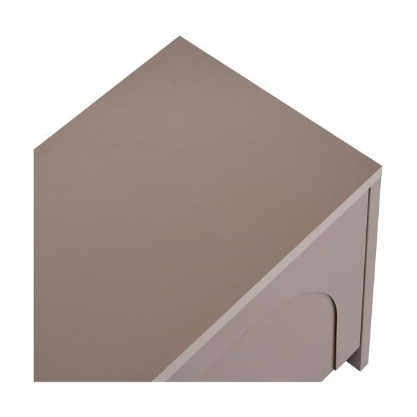 Szürkésbarna TV-állvány 180x45x32 cm Aurelia – Kalune Design-image-3