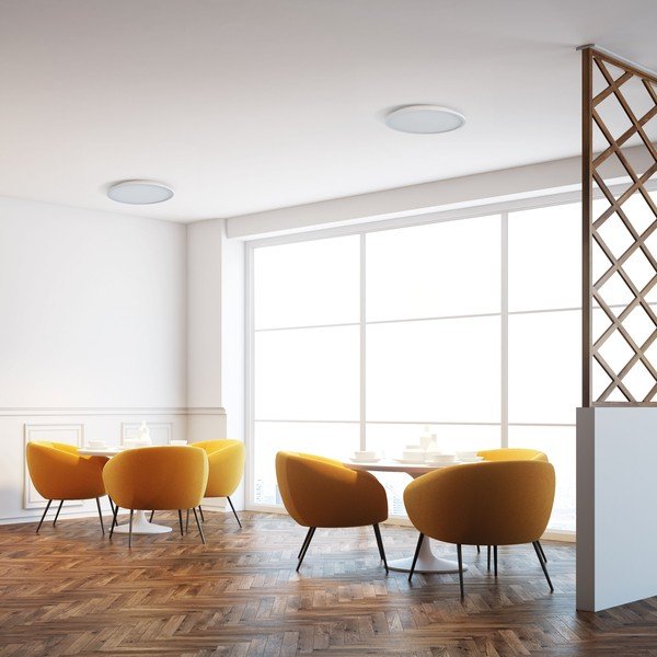 Alba fehér mennyezeti lámpa, ø 58,5 cm - SULION-image-1