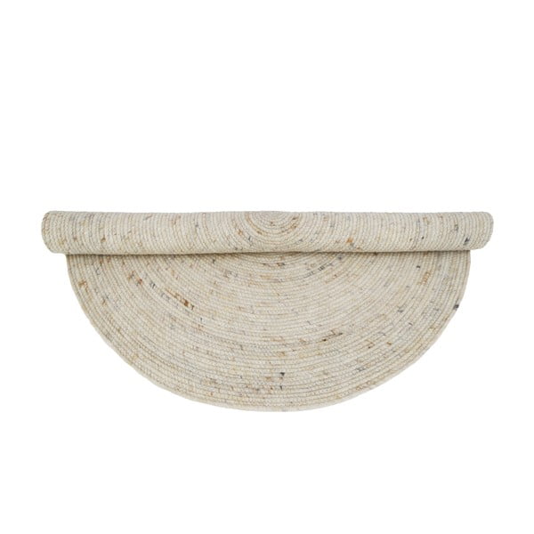 Krémszínű gyerek szőnyeg ø 140 cm Neethu Avoine – Nattiot-image-4