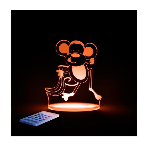 Monkey LED éjjeli lámpa gyerekeknek - Aloka