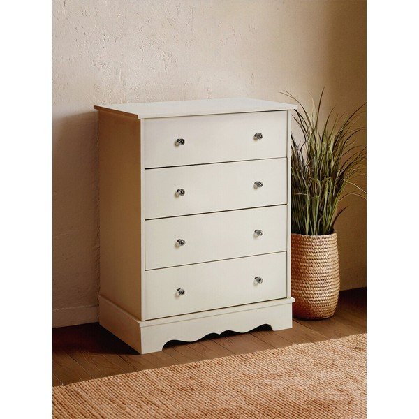 Elefántcsont színű komód 69x89x42 cm Emily – Premier Housewares-image-3