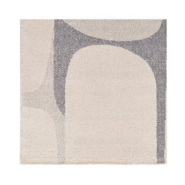 Világosszürke-krémszínű szőnyeg 80x150 cm Porto – Universal-image-2