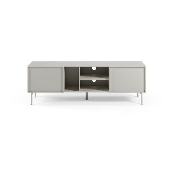 Krémszínű TV-állvány 160x51x42 cm Brise – Marckeric