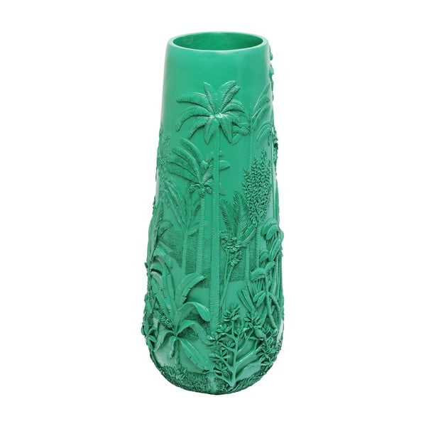Jungle Turquoise türkizzöld váza, magasság 83 cm - Kare Design