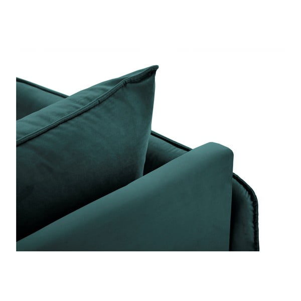 Vienna olajzöld bársony heverő, jobb oldali - Cosmopolitan Design-image-4