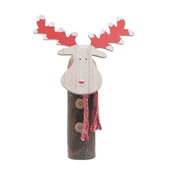 Alina rénszarvas formájú, fából készült karácsonyi dekoráció - InArt