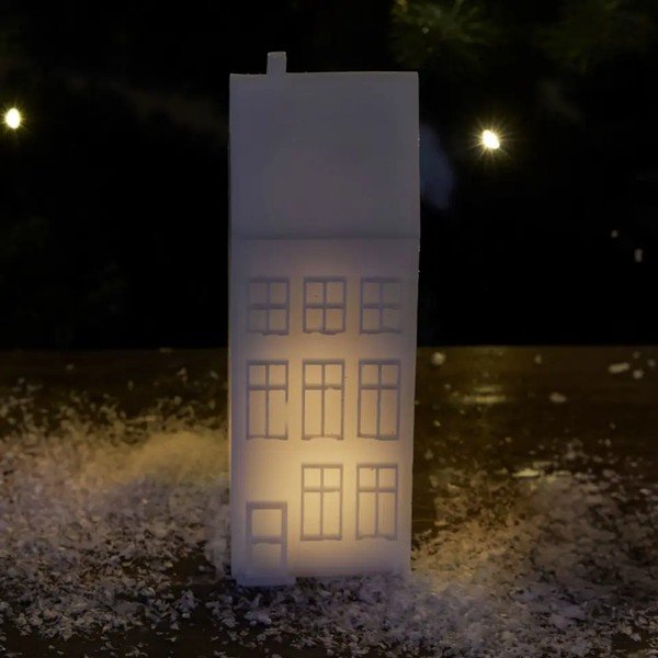 Fehér elemmel működő fénydekoráció Copenhagen Nyhavn Townhouse – Sirius-image-1