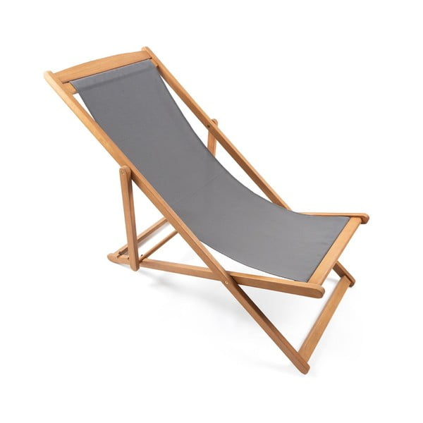 June szürke akácfa összecsukható kerti napozószék - Bonami Essentials-image-3