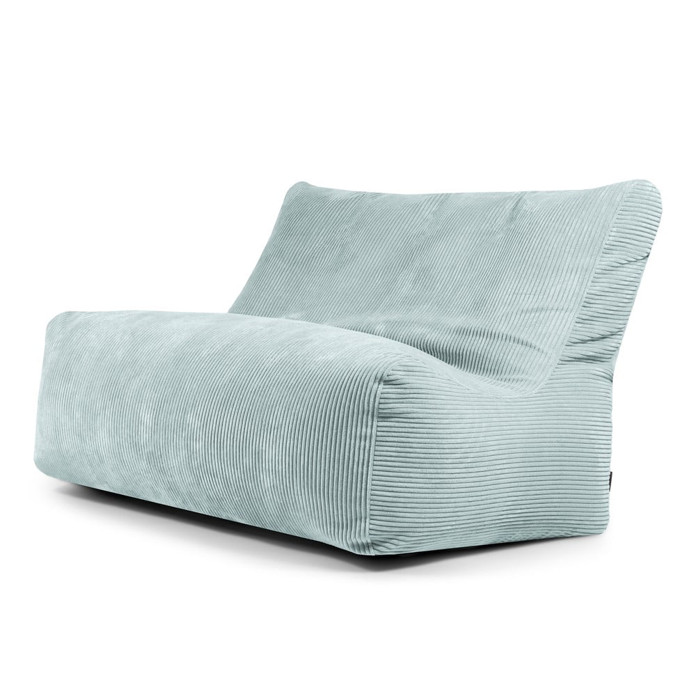 Mentazöld kordbársony babzsákfotel Sofa Seat Lounge  SLOWDOWN