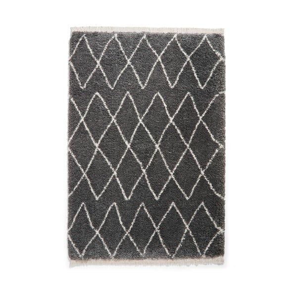 Sötétszürke szőnyeg 80x150 cm Boho – Think Rugs