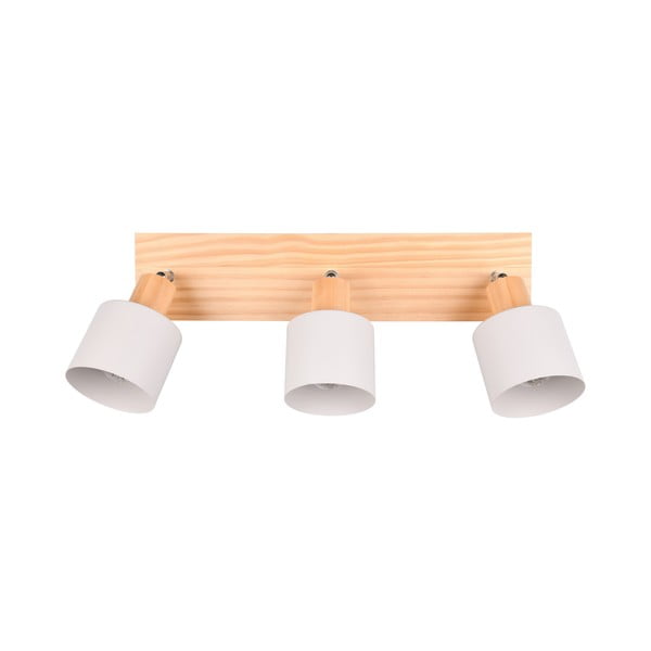 Fehér-natúr színű spotlámpa ø 9 cm Shanti – Trio-image-2