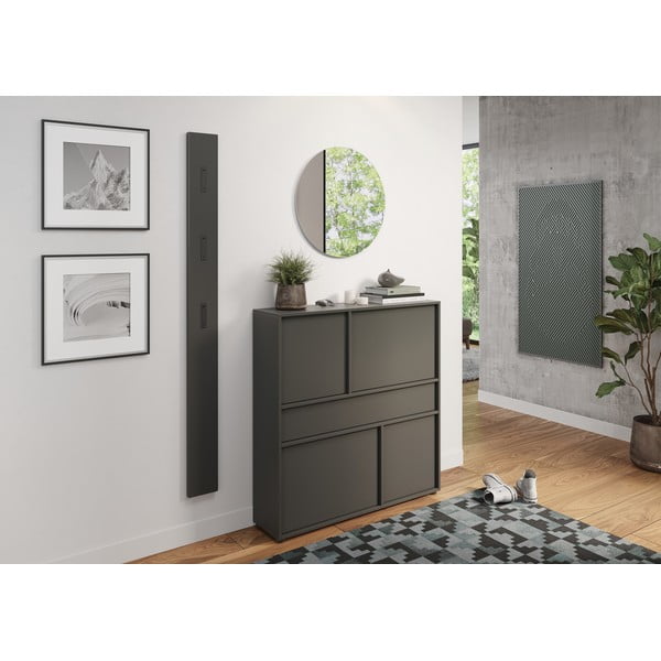 Antracitszürke előszoba bútor Ameca 2.0 – Germania-image-3