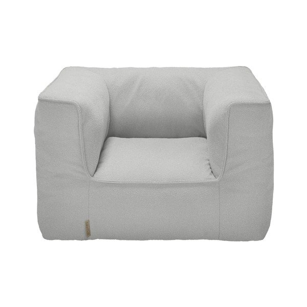 Világosszürke párnázott kerti fotel Grow – Blomus-image-1