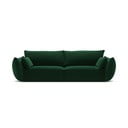 Sötétzöld bársony kanapé 208 cm Vanda – Mazzini Sofas