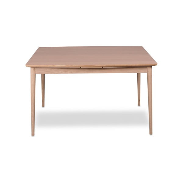 Curve barna asztallapos kinyitható étkezőasztal, 122 x 82 cm - WOOD AND VISION