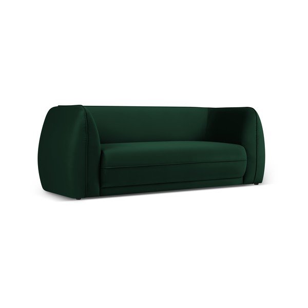 Zöld bársony kanapé 190 cm Lando – Micadoni Home-image-2