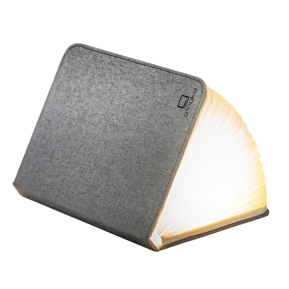 Szürke USB fénydekoráció Booklight Gingko