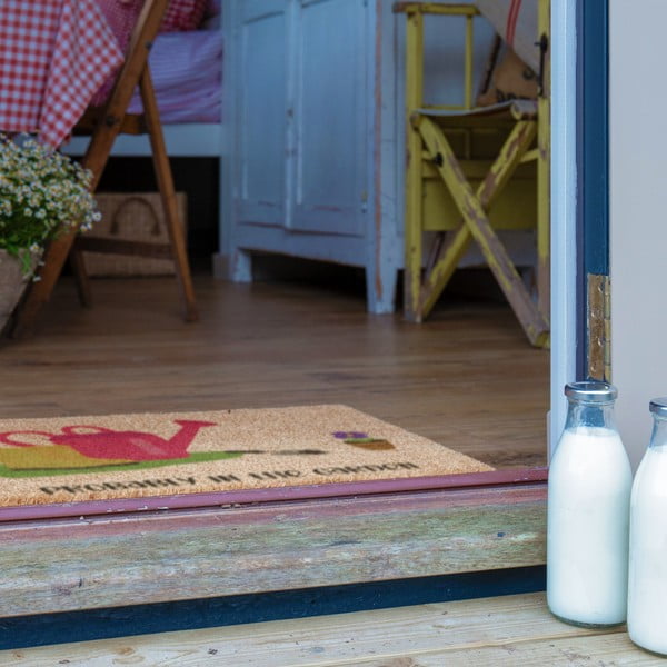 Kókuszrost lábtörlő 40x60 cm Probably in the Garden – Artsy Doormats-image-4