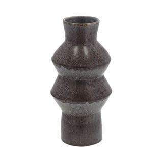 Rost sötétkék agyagkerámia váza, magasság 30 cm - Villa Collection