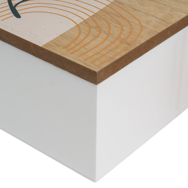 Fedeles dekoratív tárolódoboz szett 2 db-os ø 20x8,5 cm – Casa Selección-image-3