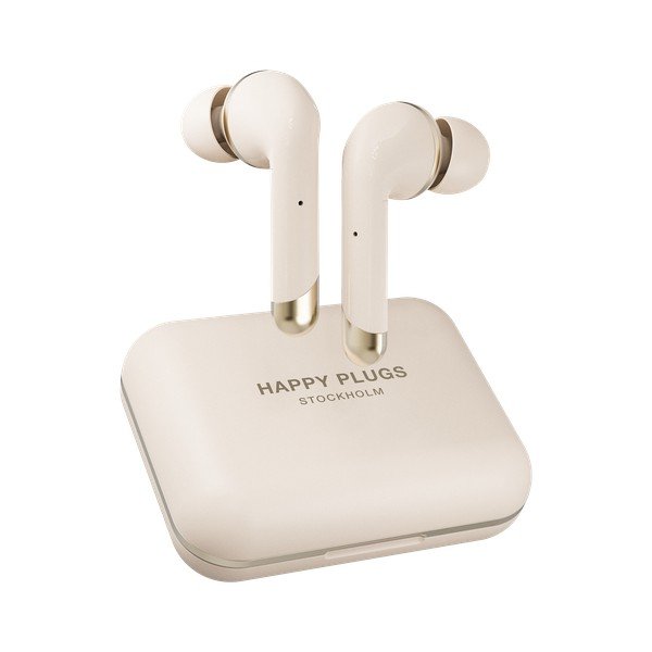 Air 1 Plus In-Ear vezeték nélküli aranyszínű fülhallgató - Happy Plugs-image-3