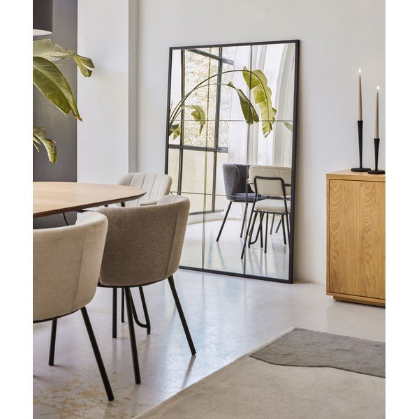 Fali tükör tömörfa kerettel 100x160 cm Ulrica – Kave Home-image-1