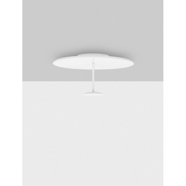 Matt fehér acél LED dimmelhető mennyezeti lámpa Nima – Nova Luce-image-3