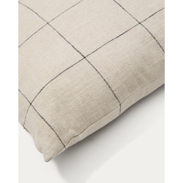 Lenkeverék párnahuzat 45x45 cm Ayame – Kave Home-image-2