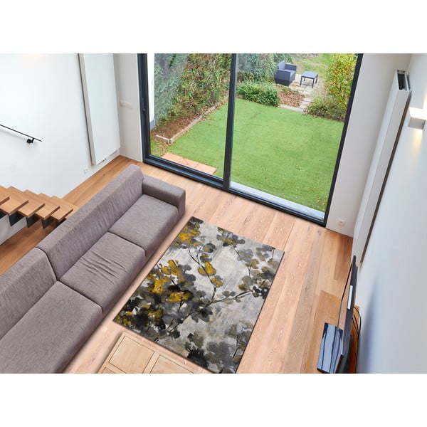 Bukit Mustard zöld-szürke szőnyeg, 120 x 170 cm - Universal-image-1