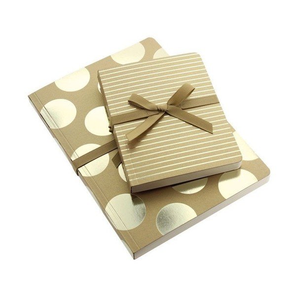 Fine Stripe Gold jegyzetfüzet, A6 - GO Stationery-image-2