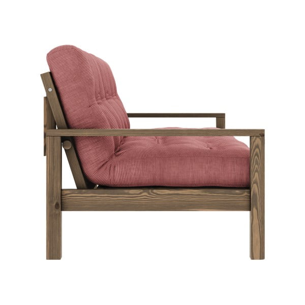 Rózsaszín kinyitható kanapé 205 cm Knob – Karup Design-image-4