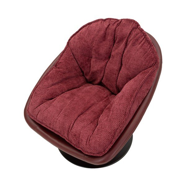 Borvörös forgó fotel Retro Style – Mauro Ferretti-image-3