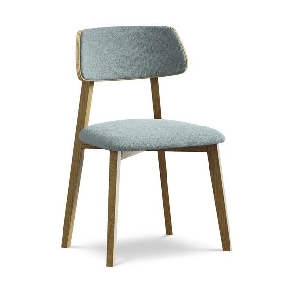 Kék tömörfa étkezőszék Niu – Makamii