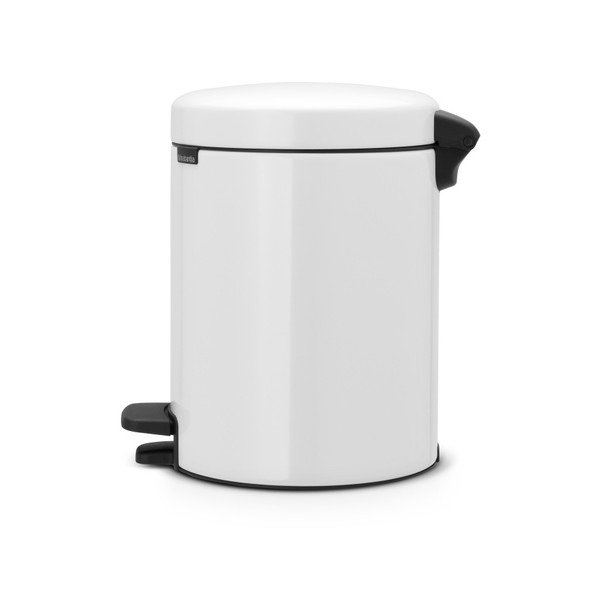 Newicon fehér pedálos szemetes, 5 l - Brabantia-image-1