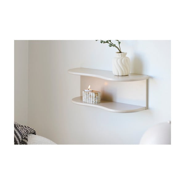 Bézs többszintes fali polc 44 cm Botta – House Nordic-image-1