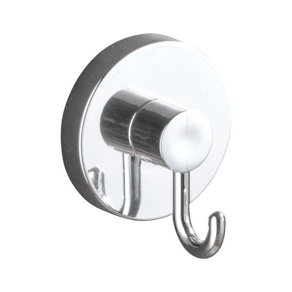 Fényes ezüstszínű öntapadós fürdőszobai kiegészítő szett Bari – Wenko-image-3